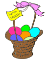 Easter coloring pages Basket