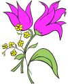 Easter coloring pages of flowers