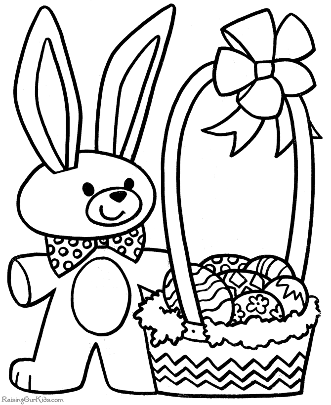 school projects easter coloring pages - photo #43