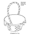 Easter coloring page