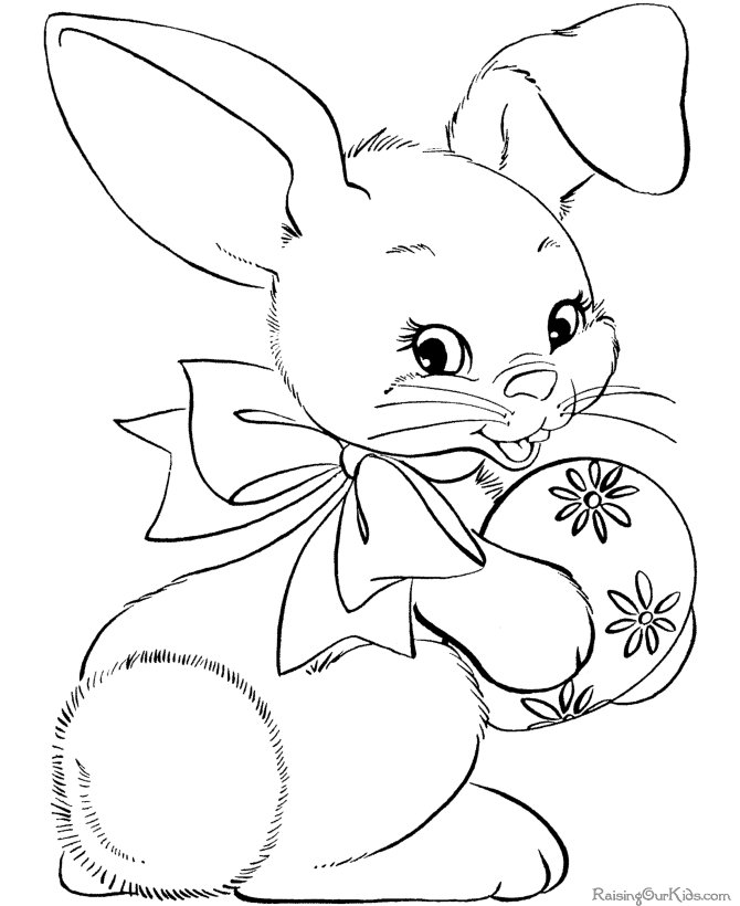 easter bunny coloring book pictures. Easter bunny coloring page