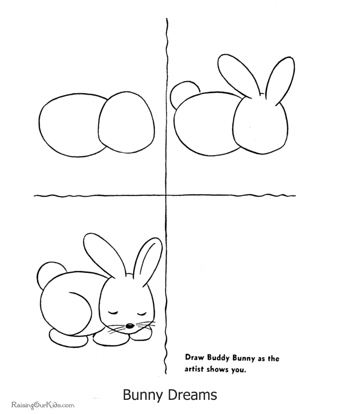 rabbit coloring pages crafts games - photo #15