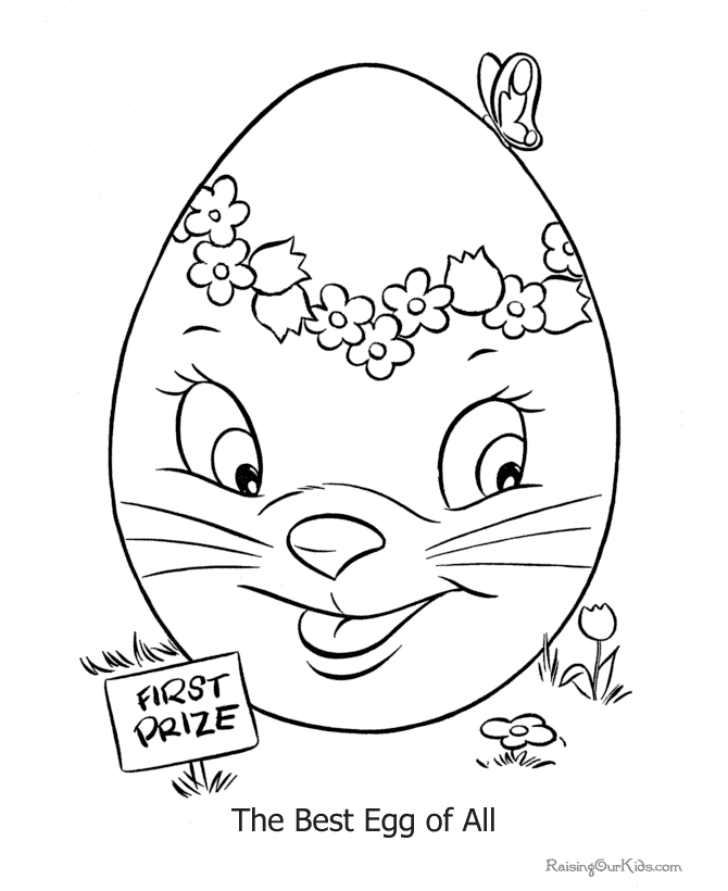 coloring pages of easter pictures. Easter egg coloring pages