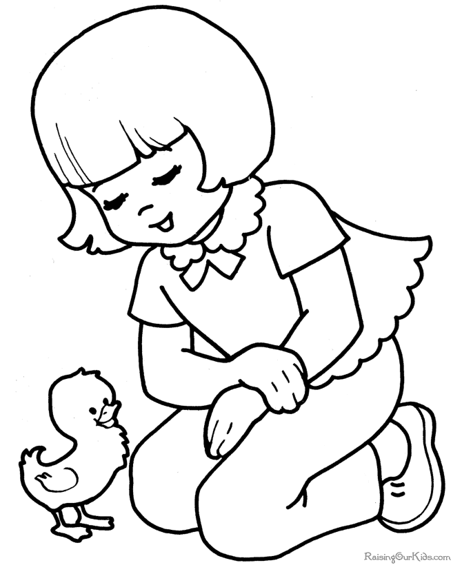 hello kitty happy easter coloring pages. happy easter coloring pages