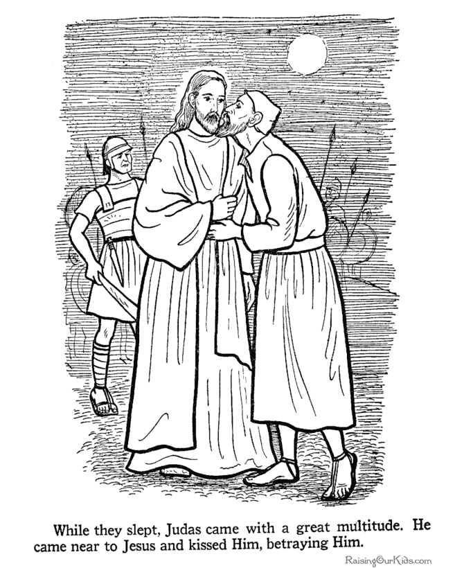 easter bible coloring pages free - photo #31