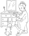 Fun Easter coloring pictures