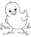 Cute Easter coloring pages