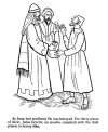 Christian religious Easter coloring pages