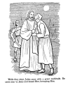 Religious Easter coloring page