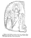Christian religious coloring page