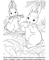 Easter pictures to colour